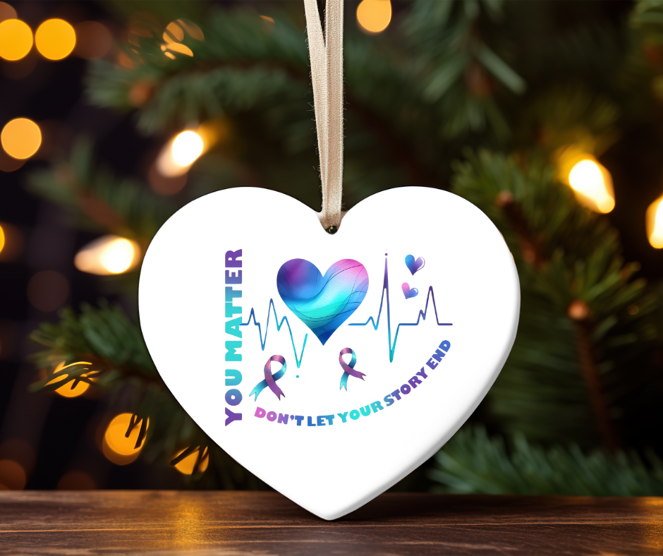 You Matter Suicide Awareness Ornament