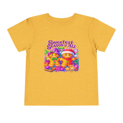 Sweetest Season Gingerbread Christmas Toddler Tee