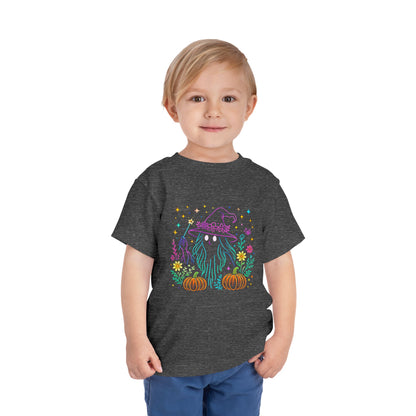Whimsical Witch Toddler Christmas Tee