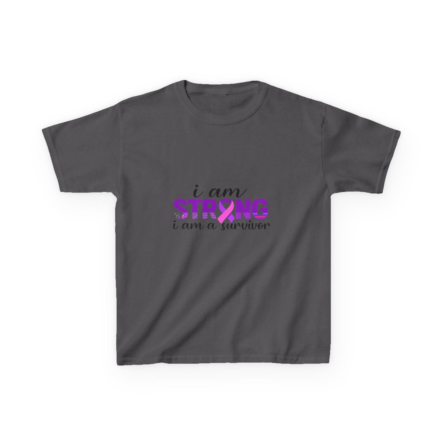 Strong Survivor Dinosaur Tee - Christmas Gift for Kids