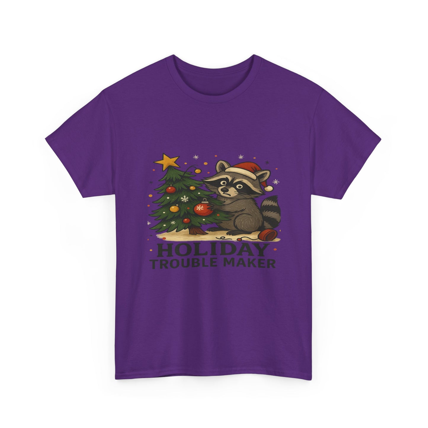 Christmas Raccoon Tee