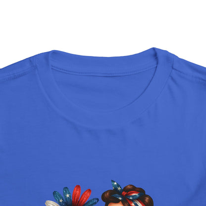 All American Girl – Vintage Floral Tee