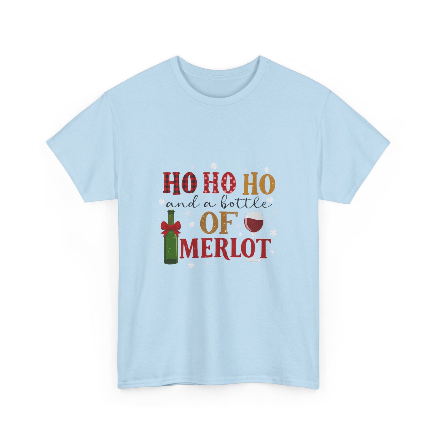 Ho Ho Ho Merlot Christmas Tee