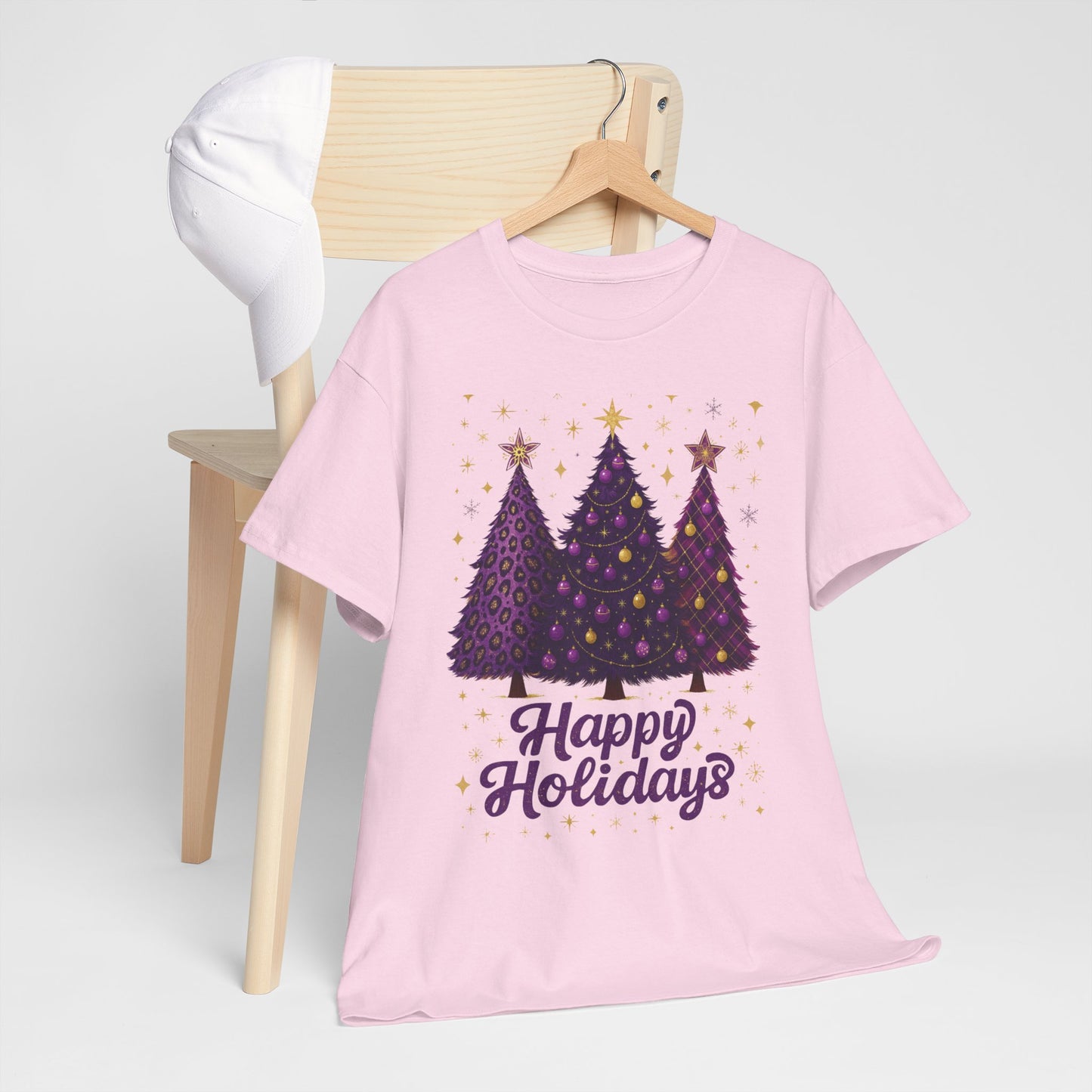 Christmas Tree Unisex Tee - Happy Holidays Design