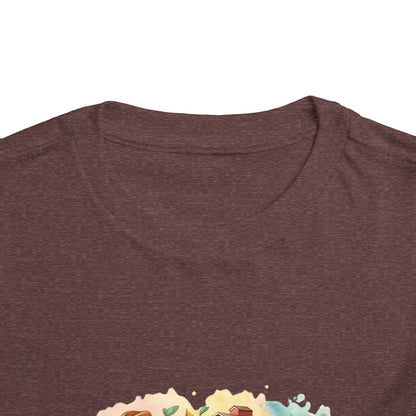 Toddler Tee Tennessee Watercolor Illustration