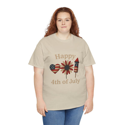 Happy 4th of July Patriotic Tee