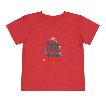 Be the Light Toddler Christmas Tee
