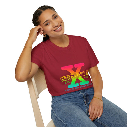 Retro Generation X T-Shirt | Vintage Style Tee, Unisex Gift, Nostalgia Apparel, 80s 90s Fashion, Graphic Tee