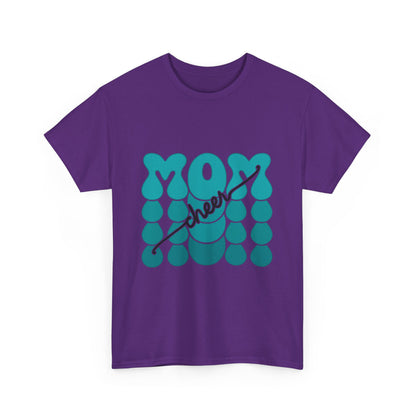 MOM Cheer – Turquoise Spirit Tee