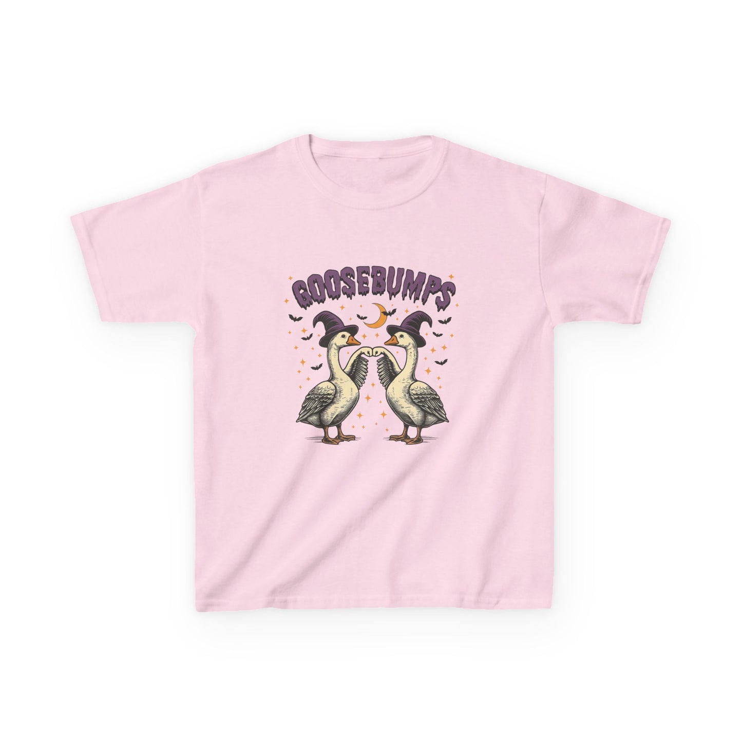 Goosebumps Halloween Kids Tee - Spooky Goose Graphic