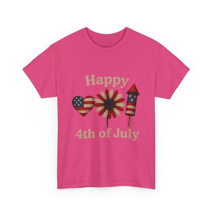 Happy 4th of July Patriotic Tee