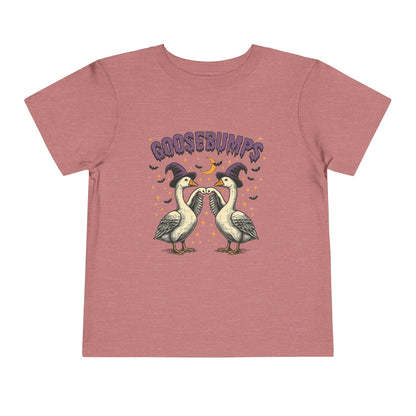 Goosebumps Halloween Toddler Tee - Funny Spooky Xmas