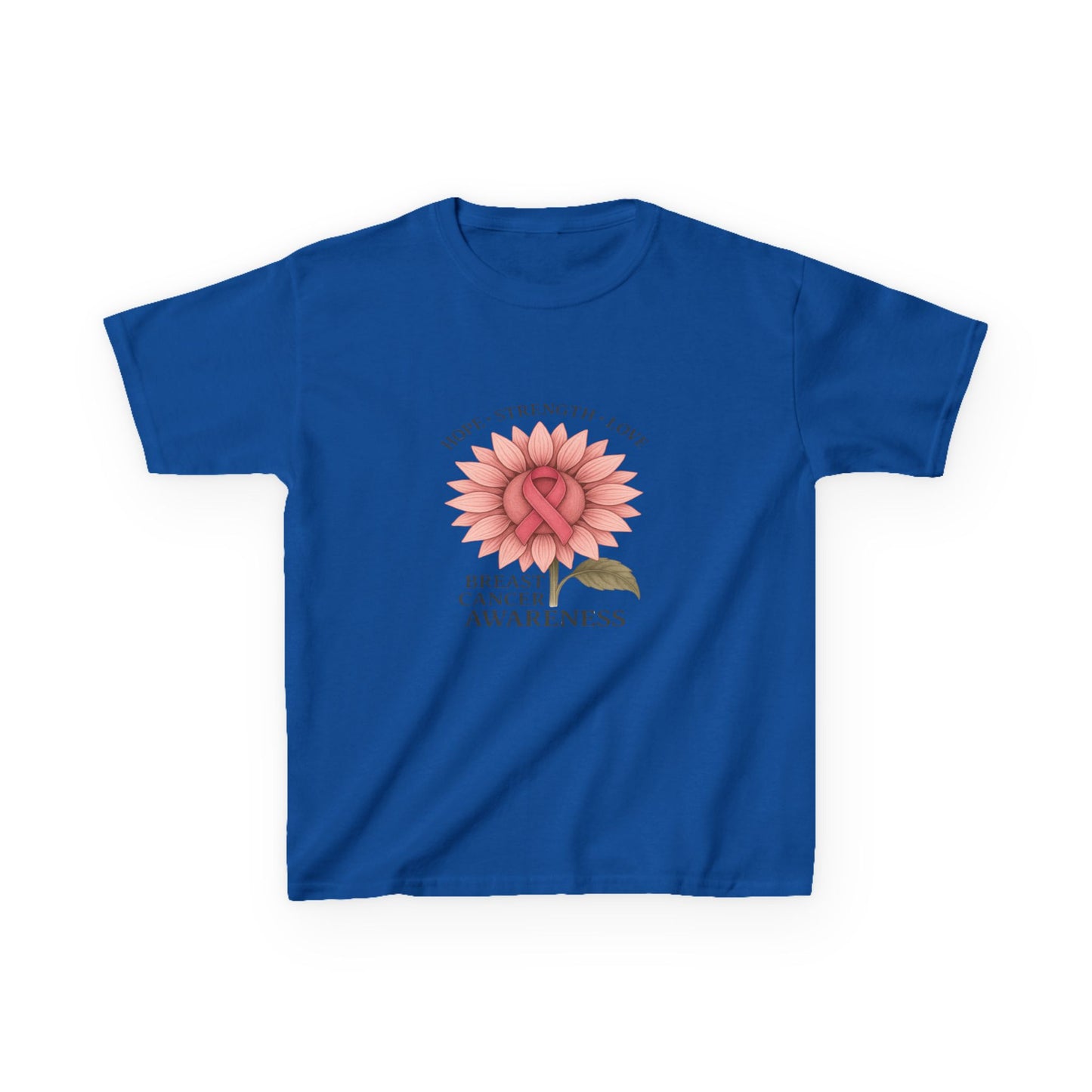 Breast Cancer Awareness Dino Tee - Hope, Strength, Love