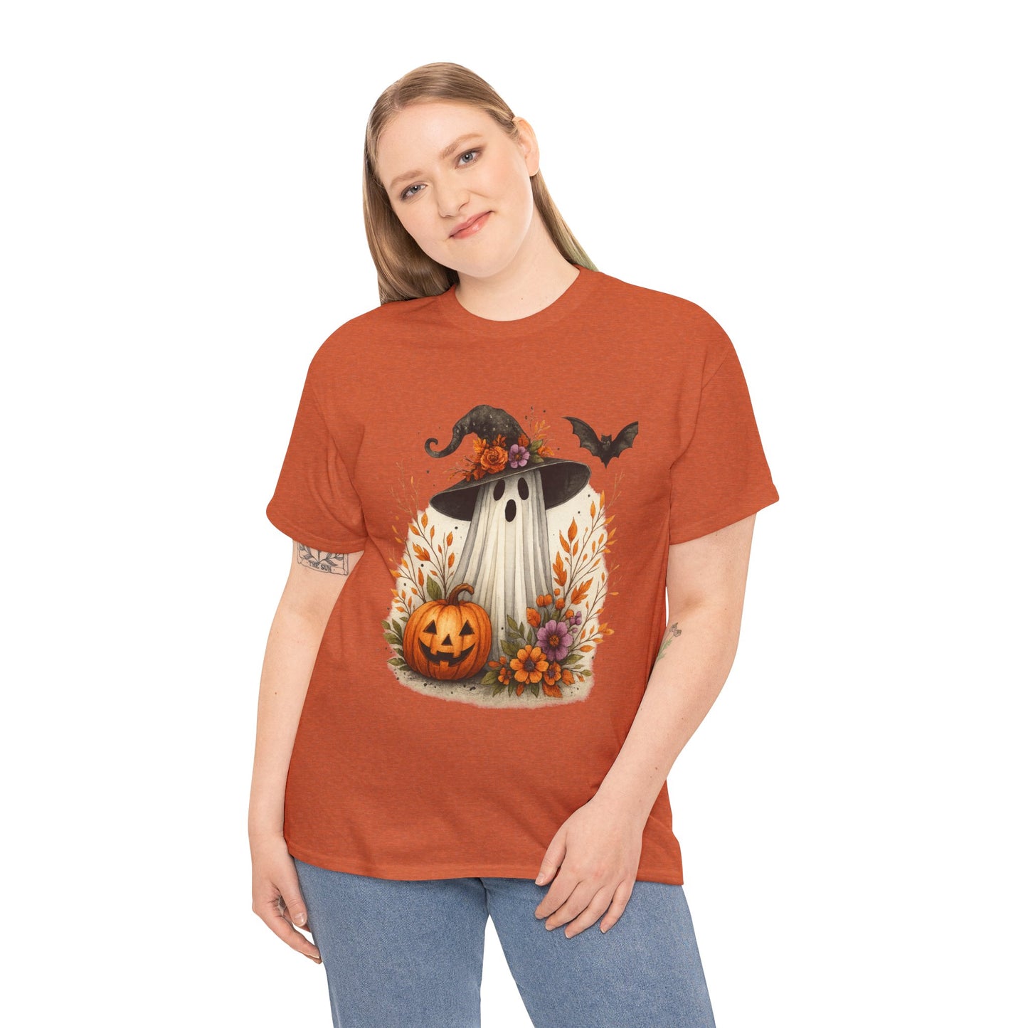 Whimsical Ghost Halloween Tee