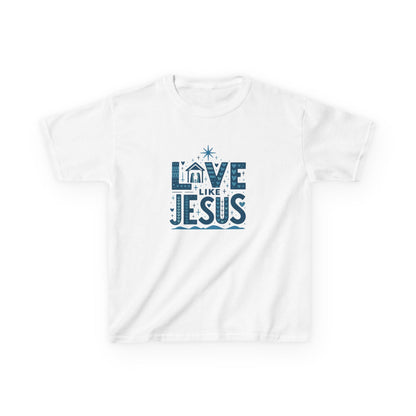 Love Like Jesus Christmas Dinosaur Tee