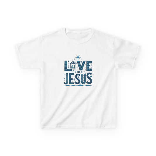 Love Like Jesus Christmas Dinosaur Tee