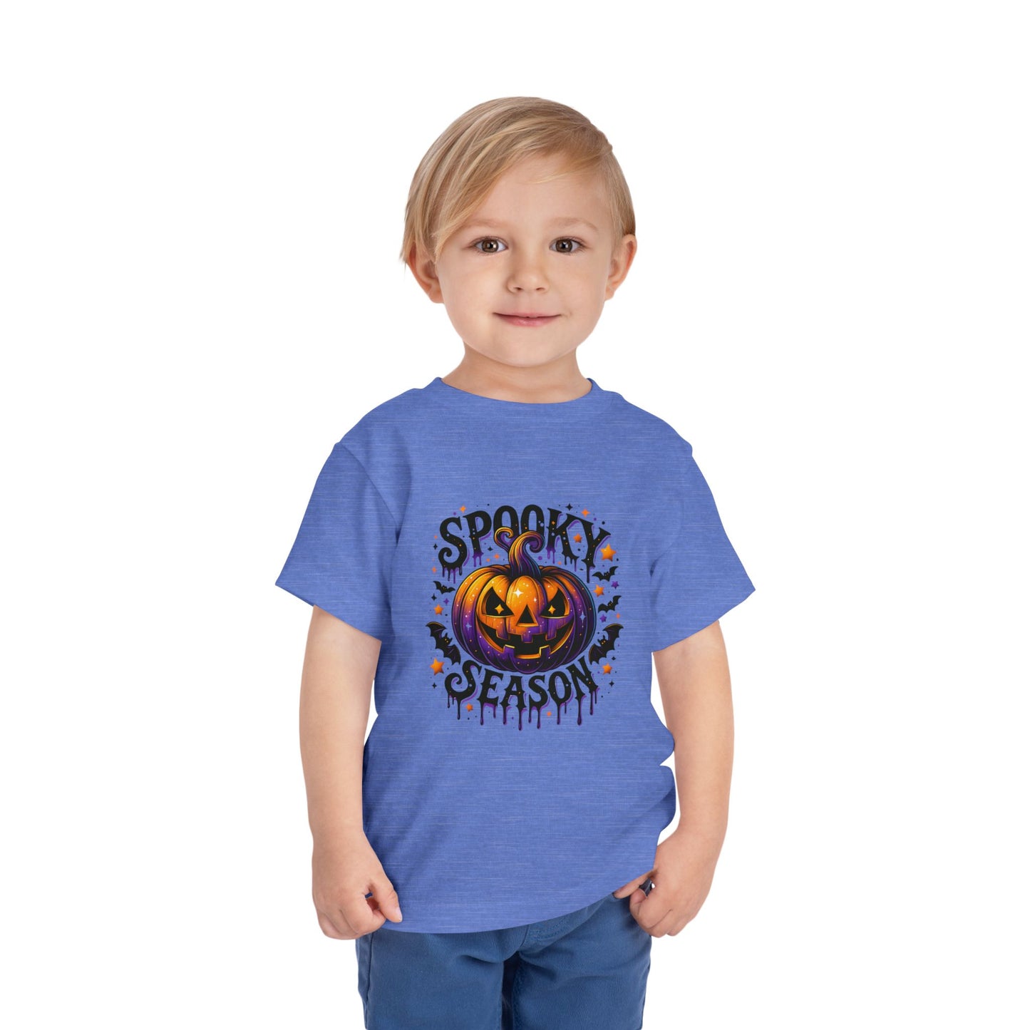 Spooky Season Jack-o'-Lantern Toddler Tee