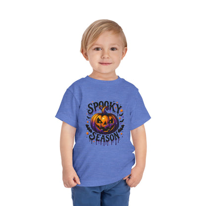 Spooky Season Jack-o'-Lantern Toddler Tee