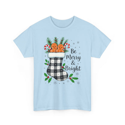 Merry & Bright  Stocking Tee