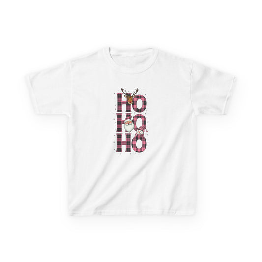 HO HO HO Dinosaur Christmas Kids Tee