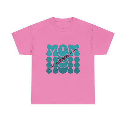 MOM Cheer – Turquoise Spirit Tee