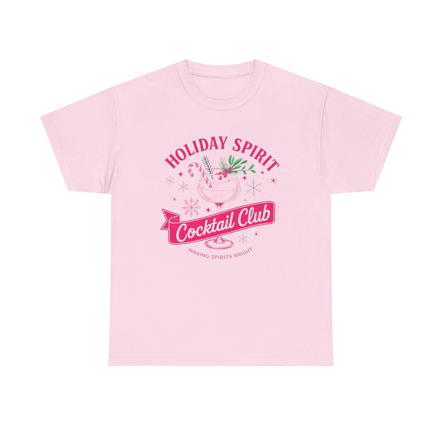 Holiday Spirit Cocktail Club Tee