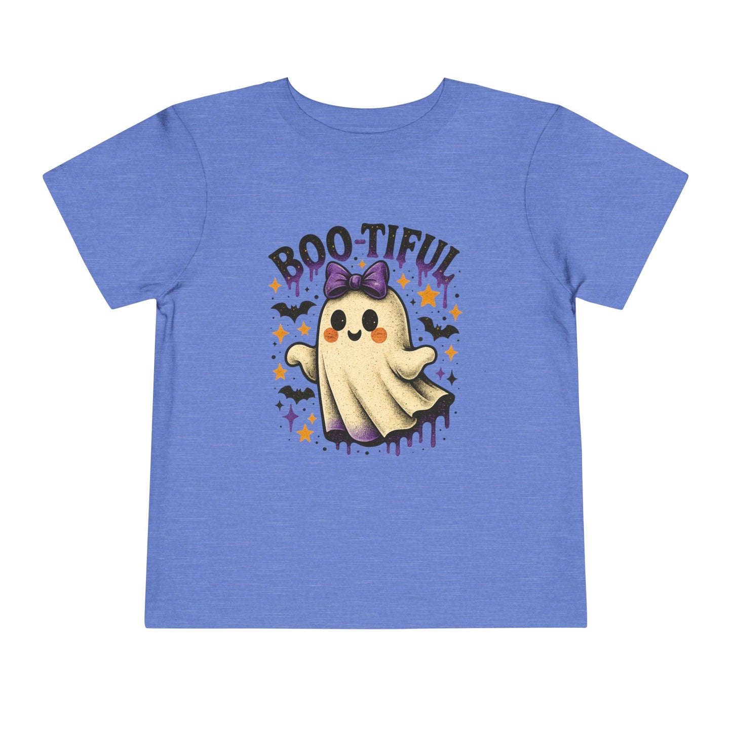 Boo-tiful Ghost Halloween Toddler Tee