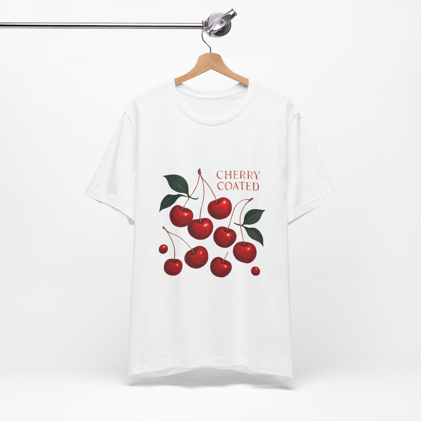 Cherry Coated Tee — Vintage Cherry Graphic T-Shirt