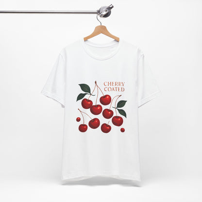 Cherry Coated Tee — Vintage Cherry Graphic T-Shirt