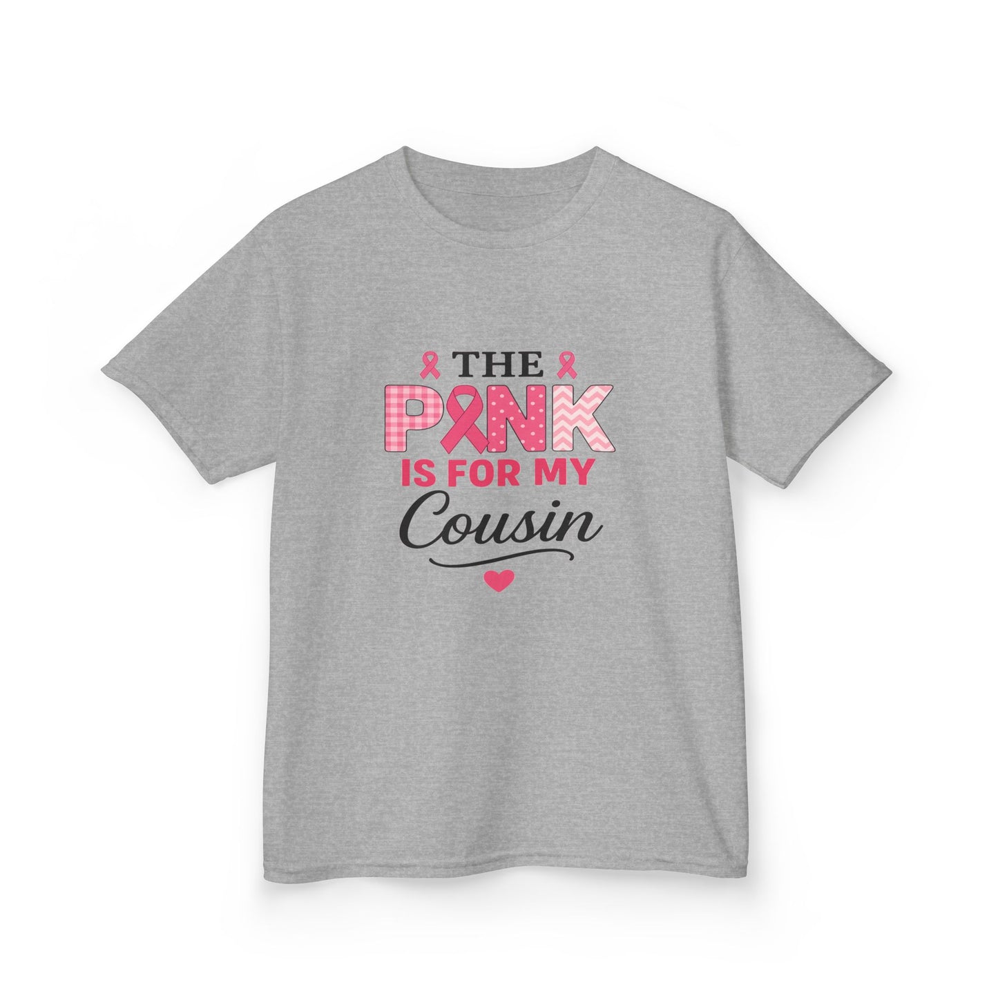 Pink Ribbon Cousin Tee - Breast Cancer Awareness