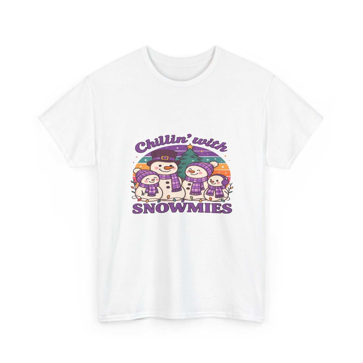 Snowman Tee - Chillin' with SNOWMIES