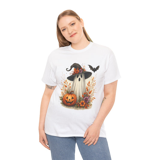 Whimsical Ghost Halloween Tee