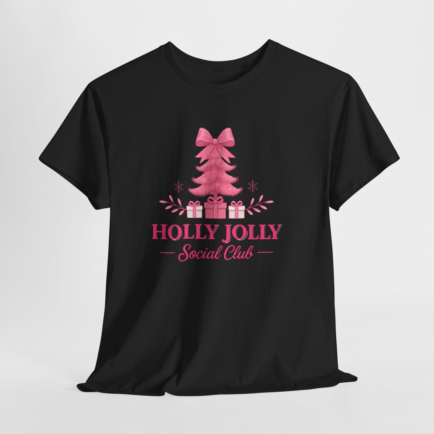 Holly Jolly Pink Tree Tee