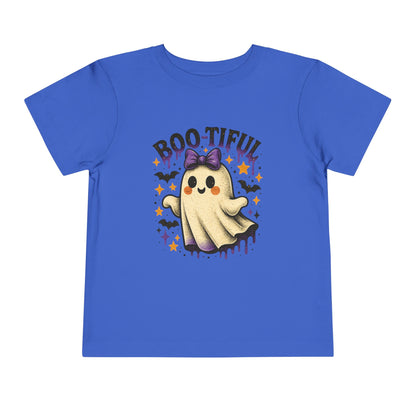 Boo-tiful Ghost Halloween Toddler Tee