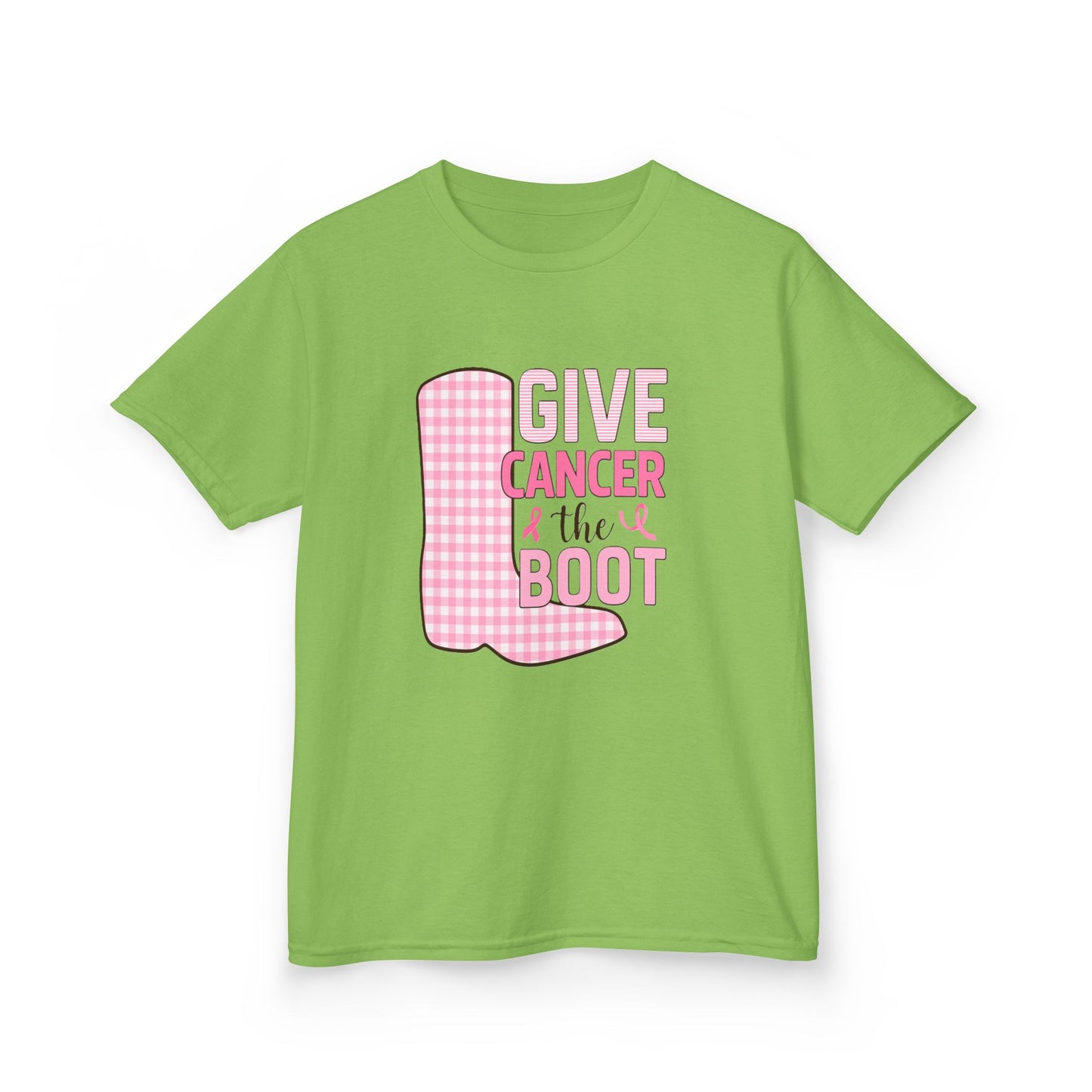 Give Cancer the Boot: Dinosaur Christmas Tee
