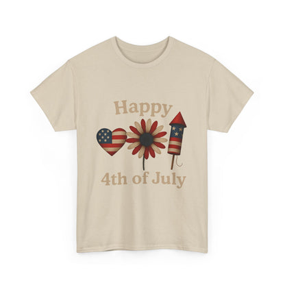 Happy 4th of July Patriotic Tee