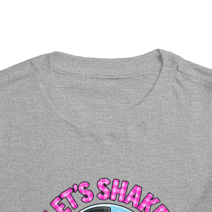 Let's Shake Things Up! Snow Globe Toddler Christmas Tee
