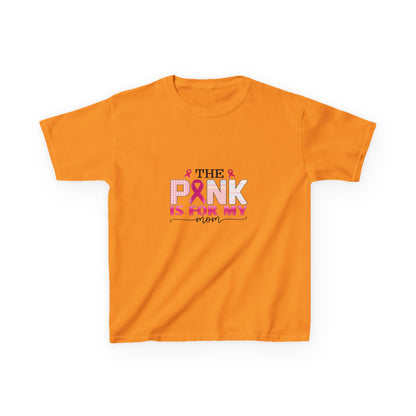 Pink Ribbon Mom Dinosaur Tee - Breast Cancer Awareness