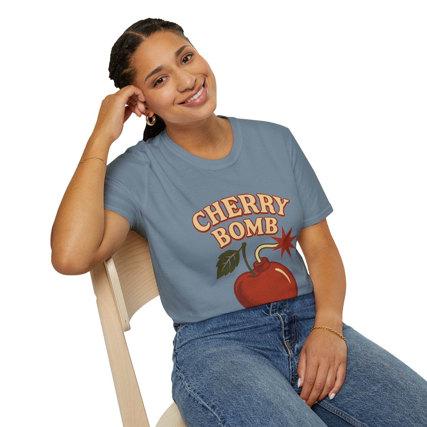 Cherry Bomb Soft Style T-Shirt for Women