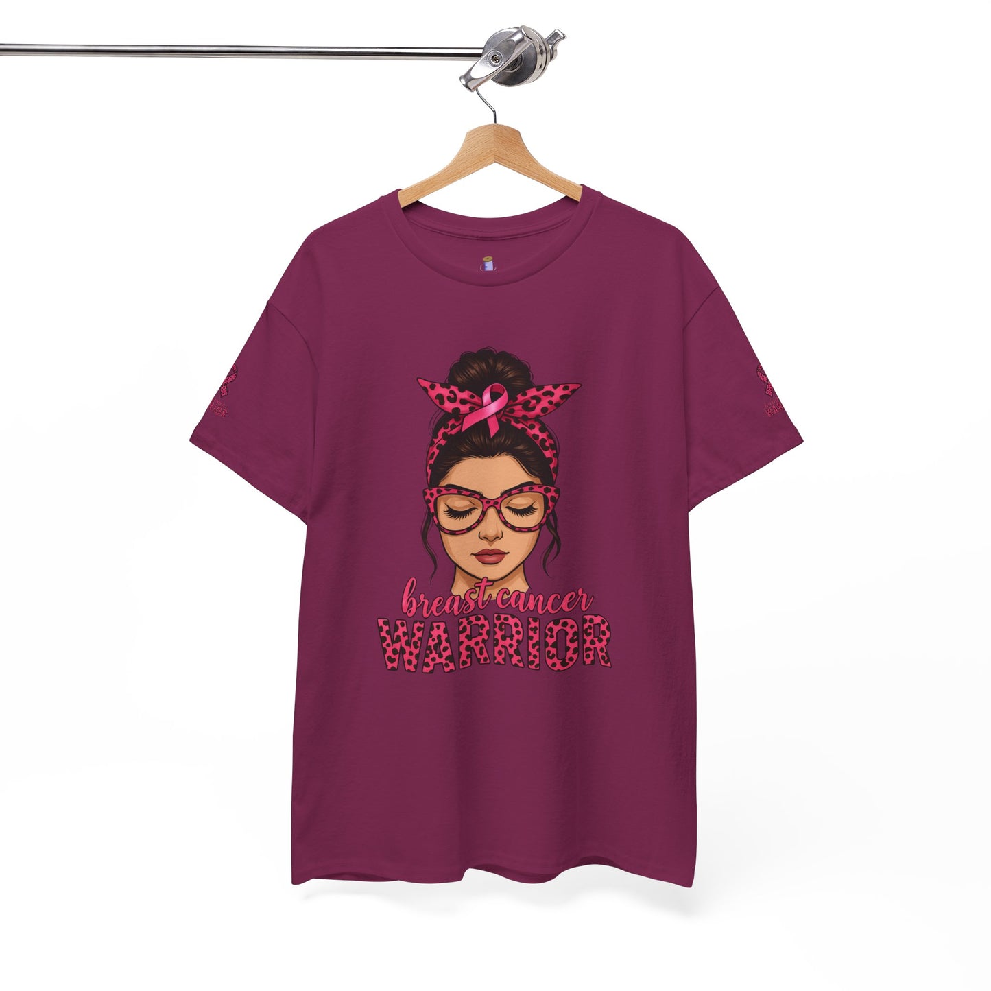 Breast Cancer Warrior Tee, Inspirational T-Shirt for Survivors, Supportive Gift for Cancer Awareness Events, Unisex Cotton Top, [...]