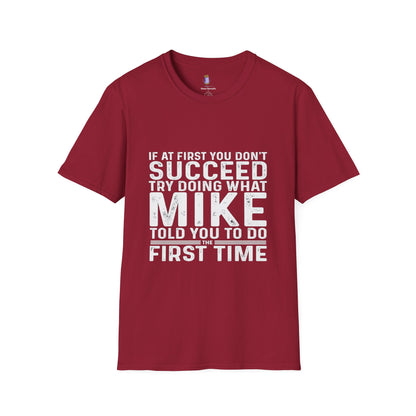 Motivational Quote T-Shirt, Funny Gift for Men, Inspirational Apparel, Humor Tee, Perfect for Birthdays, Casual Wear