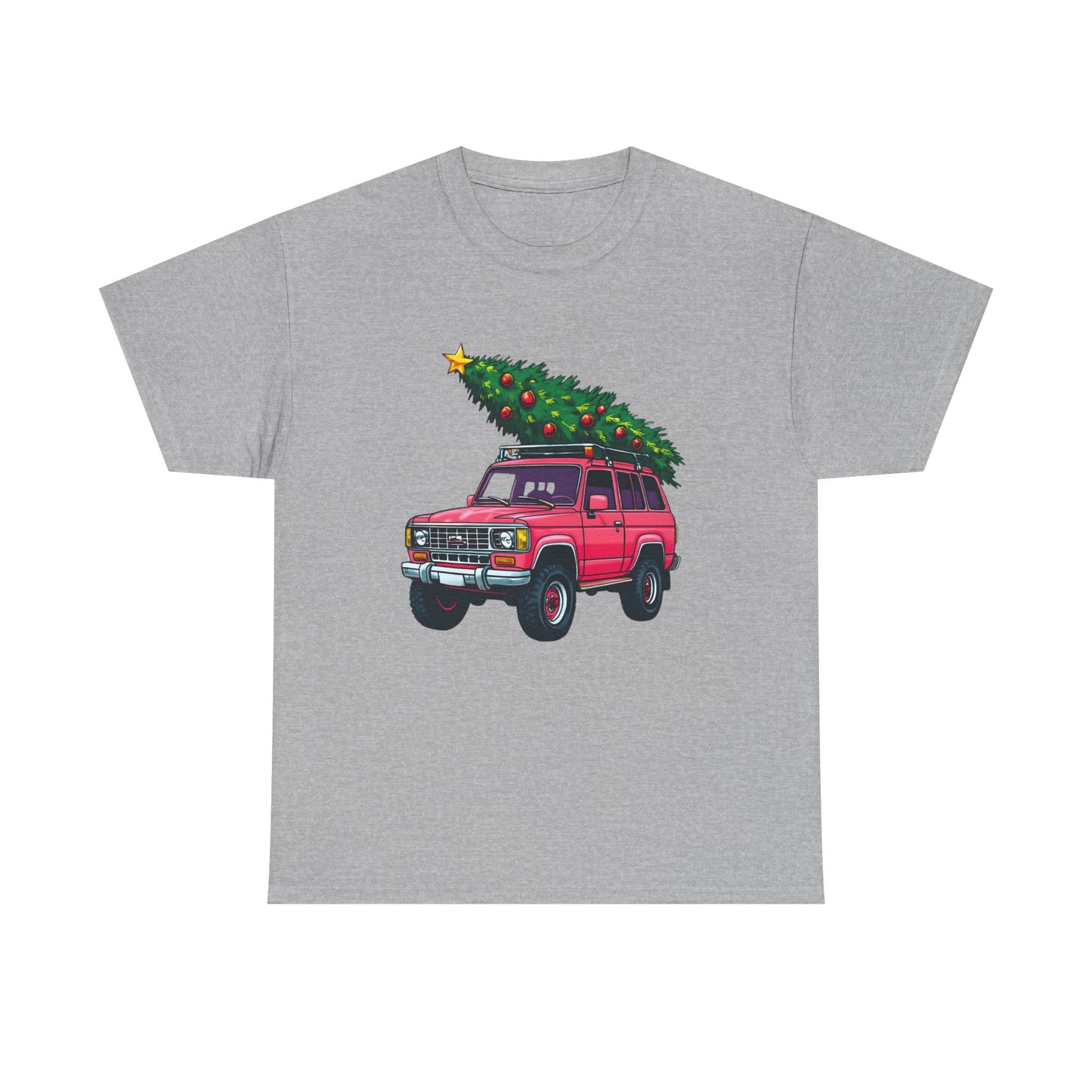 Pink SUV Christmas Tree Tee