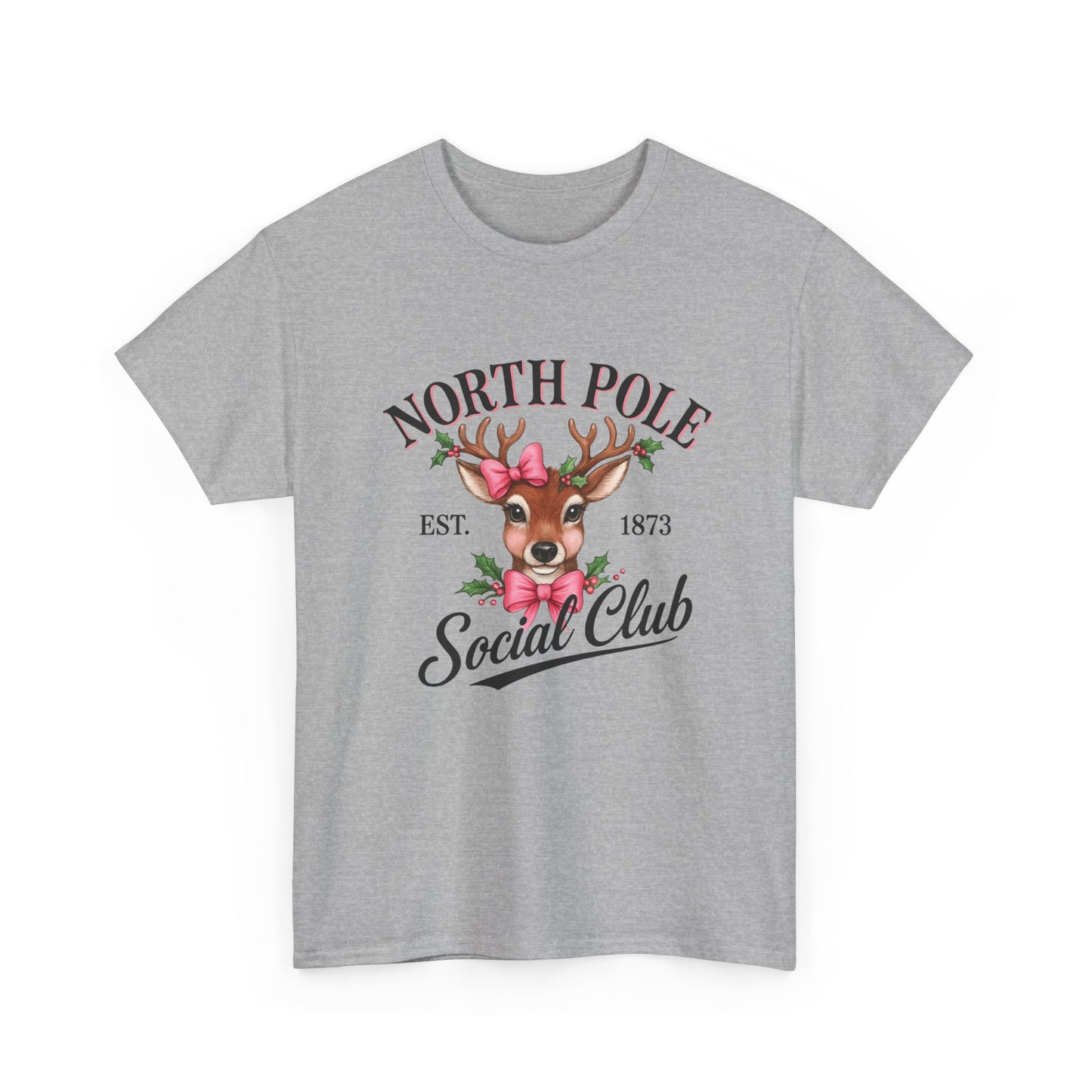 North Pole Social Club Reindeer Tee