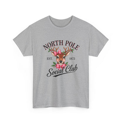North Pole Social Club Reindeer Tee