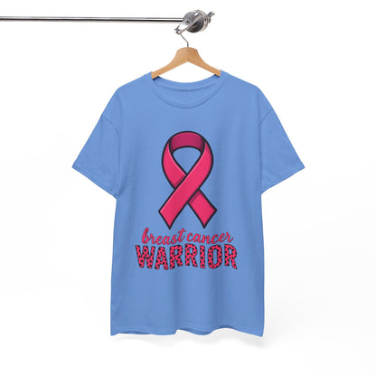 Breast Cancer Warrior Pink Ribbon Tee