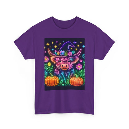 Neon Halloween Highland Tee