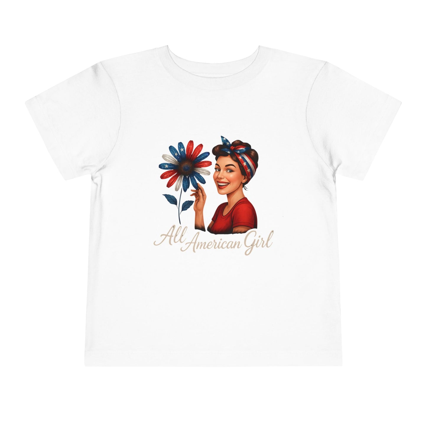 All American Girl – Vintage Floral Tee