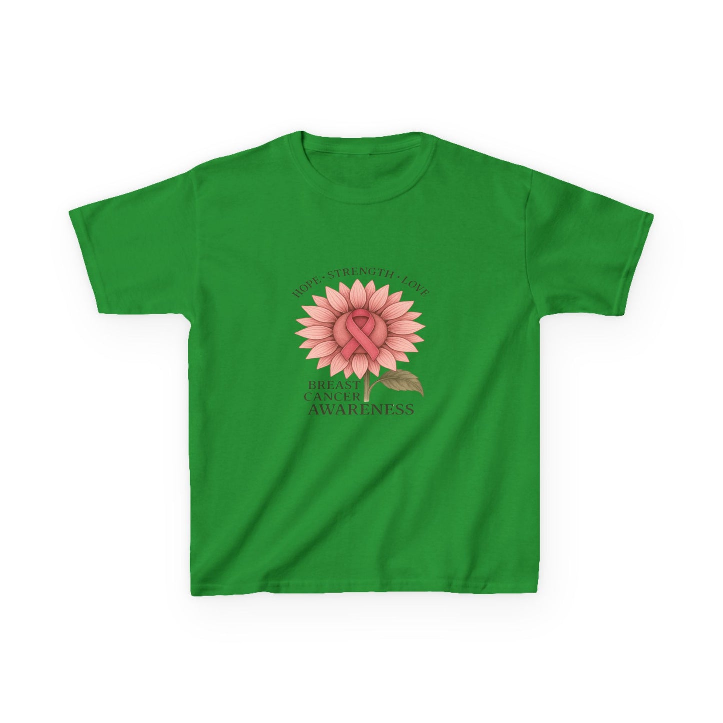 Breast Cancer Awareness Dino Tee - Hope, Strength, Love