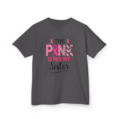 Pink Ribbon Sister Tee: Breast Cancer Awareness Gift