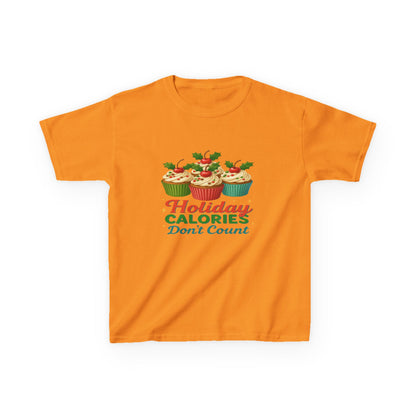 Holiday Calories Don't Count Dino Cupcake Tee